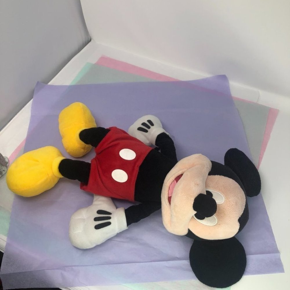 Disney Classic Micky Mouse plush stuffed toy/doll 16”